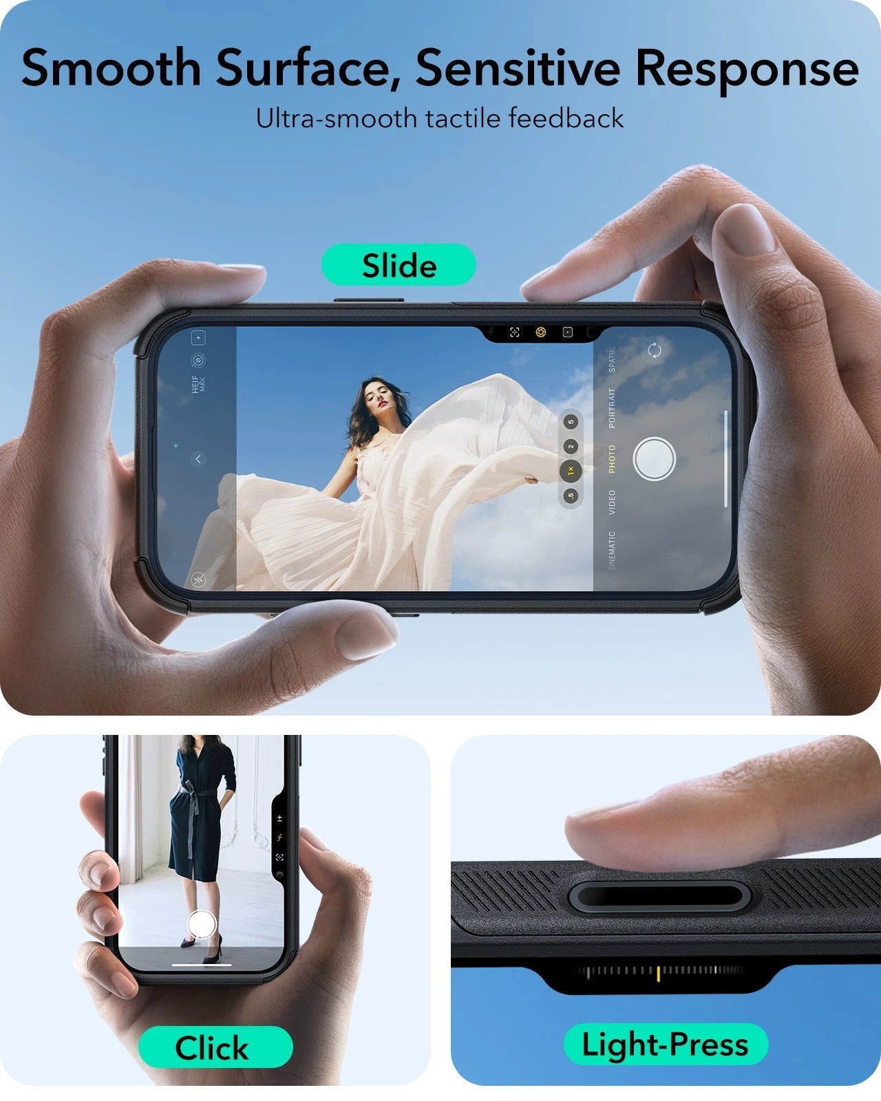 iPhone 16 Plus Cyber Tough Magnetic Case (Camera Control, Stash Stand)