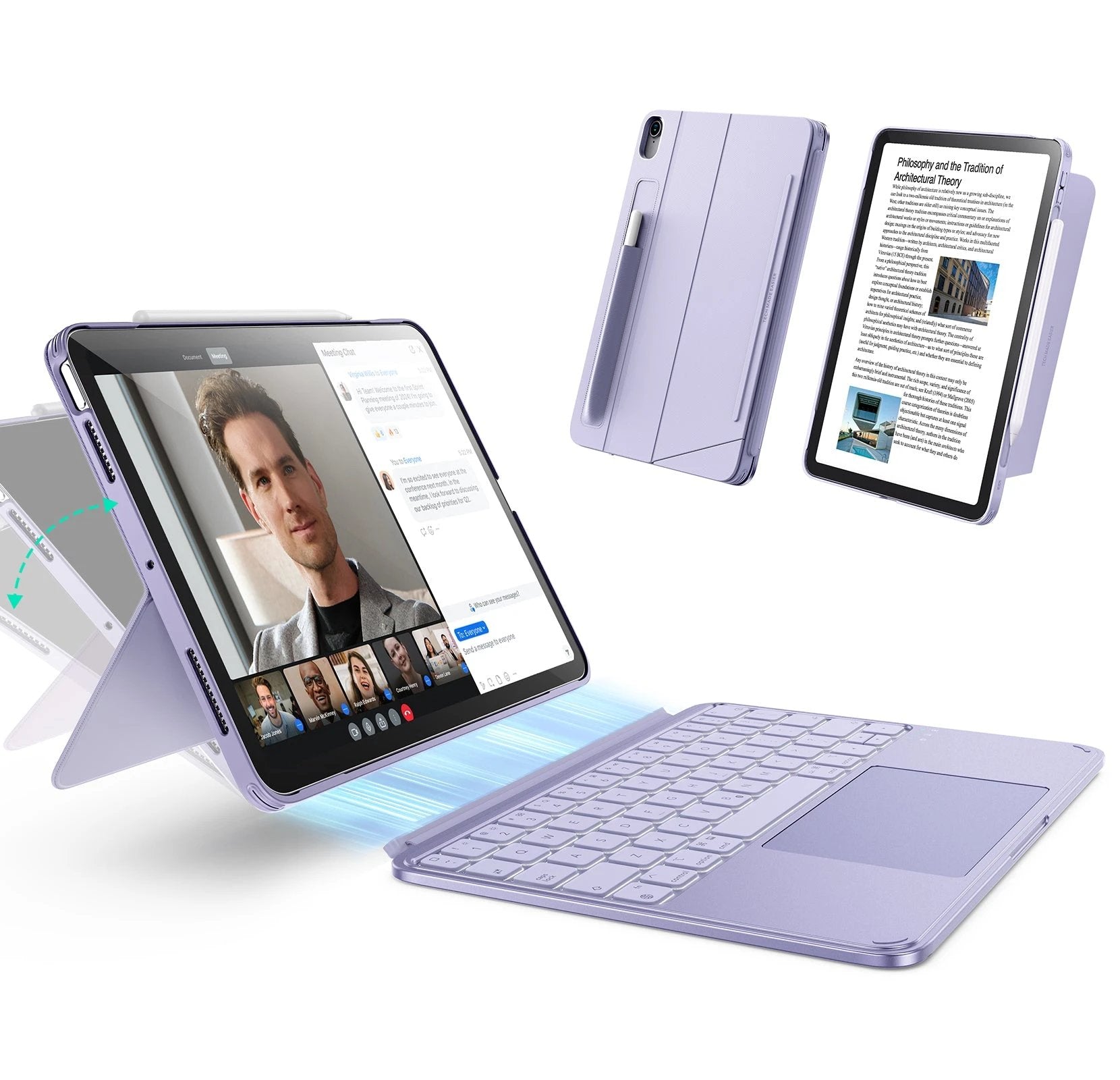 iPad  Shift Keyboard Case (Detachable)